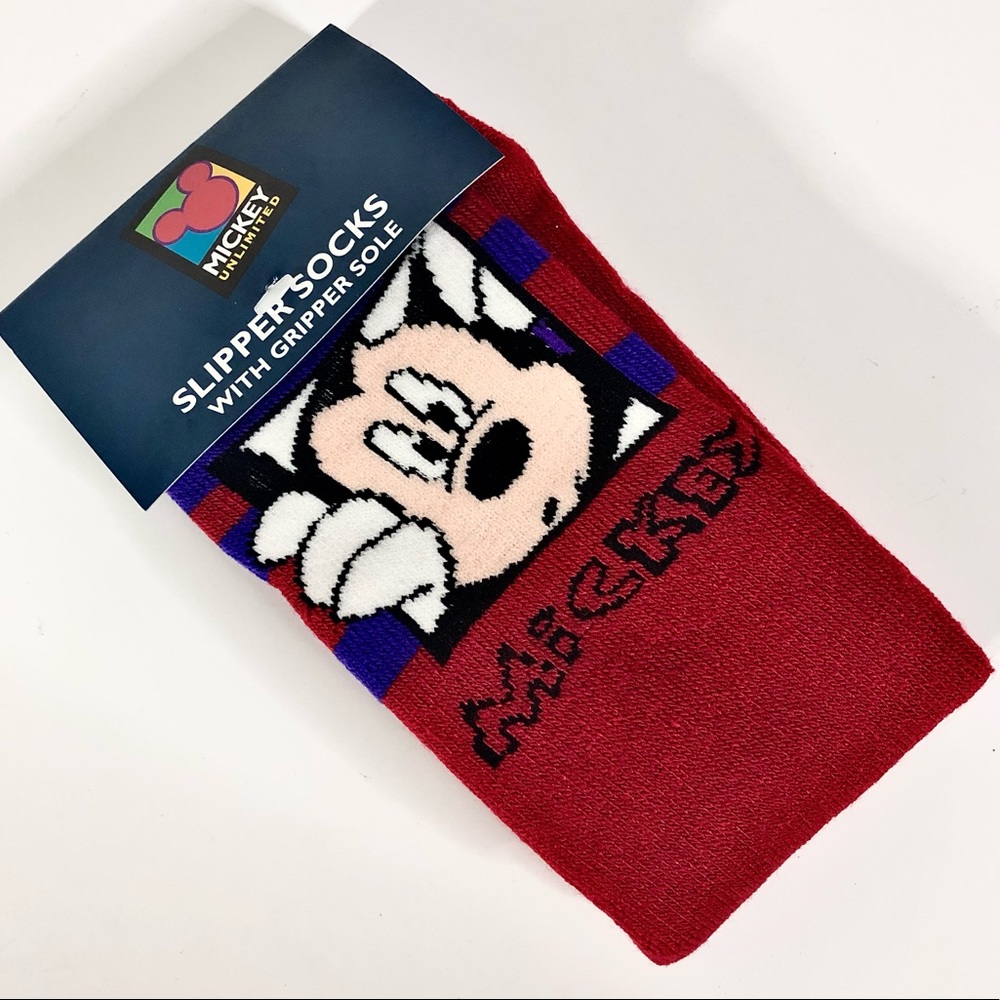 Vintage Y2K NWT Mickey Chunky Knee High Socks